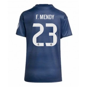 Real Madrid Ferland Mendy #23 Udebanetrøje Dame 2025-26 Kortærmet